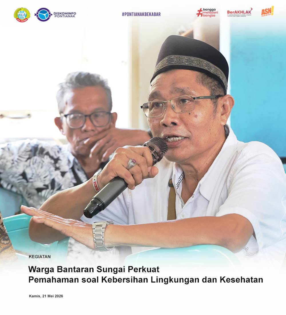 Warga Bantaran Sungai Perkuat Pemahaman soal Kebersihan Lingkungan dan Kesehatan